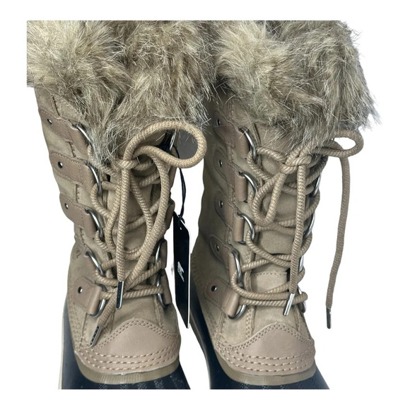 NWT Sorel Joan Of Arctic Womens Suede Leather Winter Boots. Sz: 6.5 - Picture 3 of 10